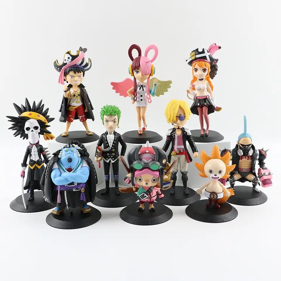 Figuras de Anime One Piece: Nami, Zoro, Jinbei, Sunny y Brook - Tamaño –  Cosmo Girl Fashion